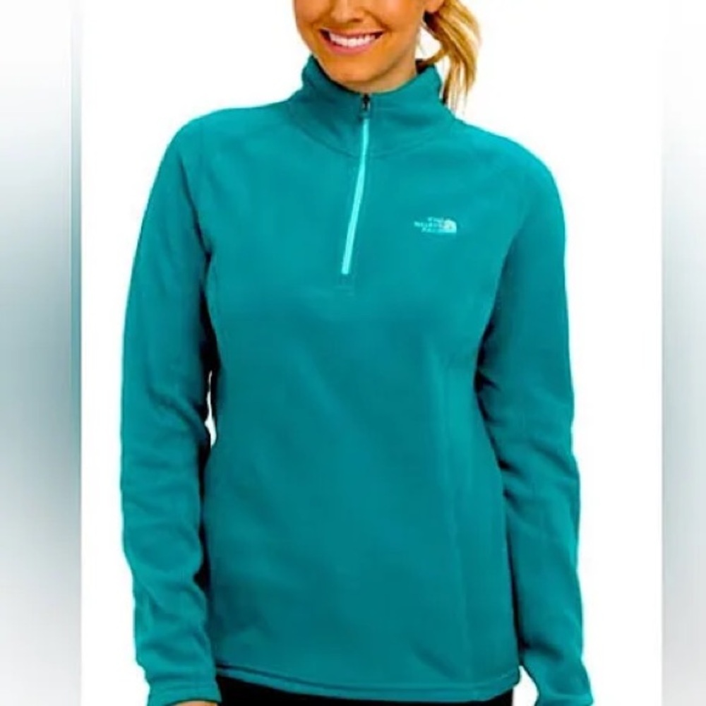 The North Face Women’s Glacier Polartec Quarter Zip Fleece Sz S